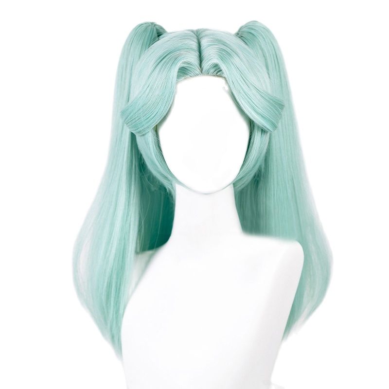 Anime Cyberpunk Edgerunners Rebecca Cosplay Wig Cyberpunk: Edgerunners Cosplay Becca Mint Green Long Wigs + Wig Cap alx