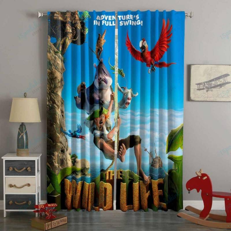 3D Printed The Wide Life Style Custom Living Room Curtains