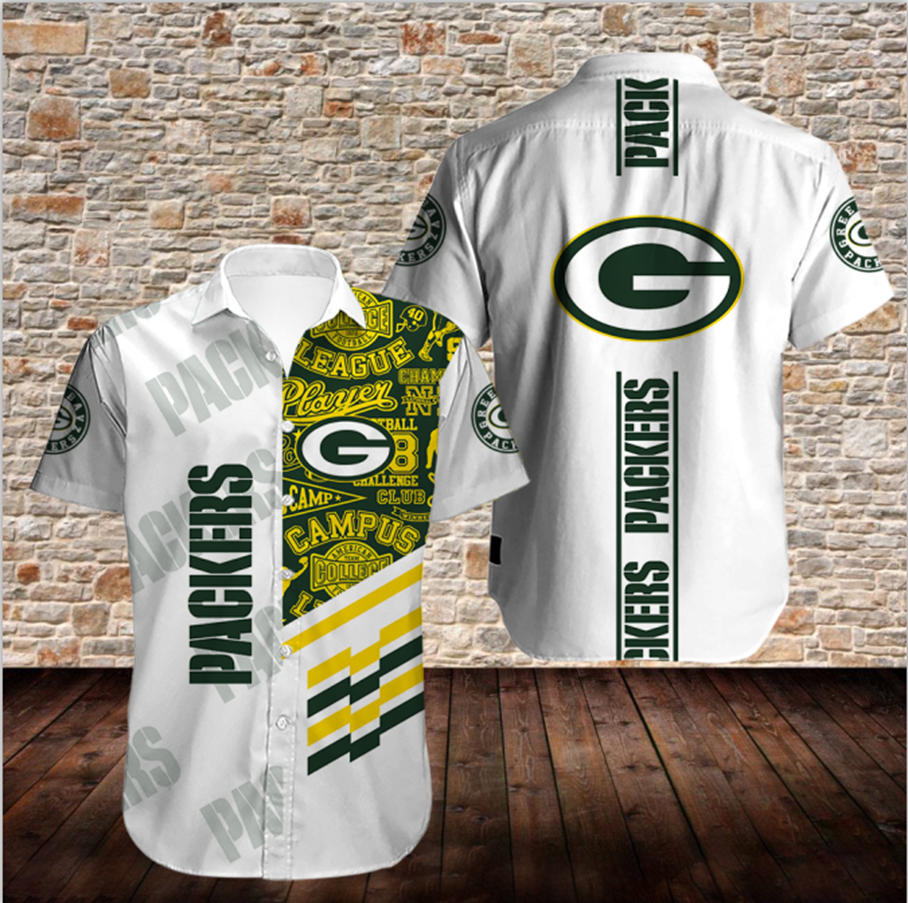 Men’S Green Bay Packers Shirts Button Up