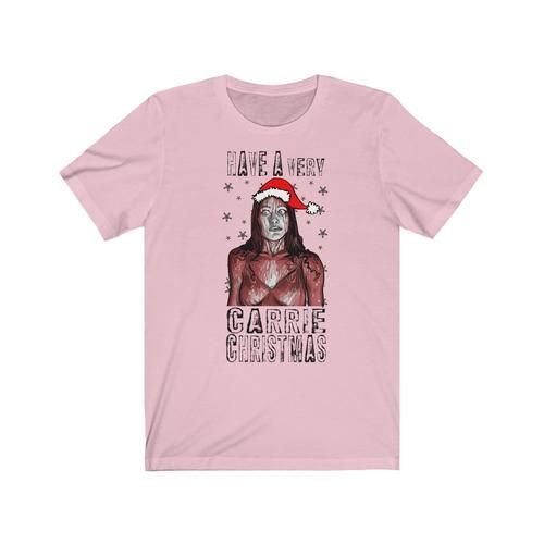 Have A Carrie Christmas Black Text Shirt