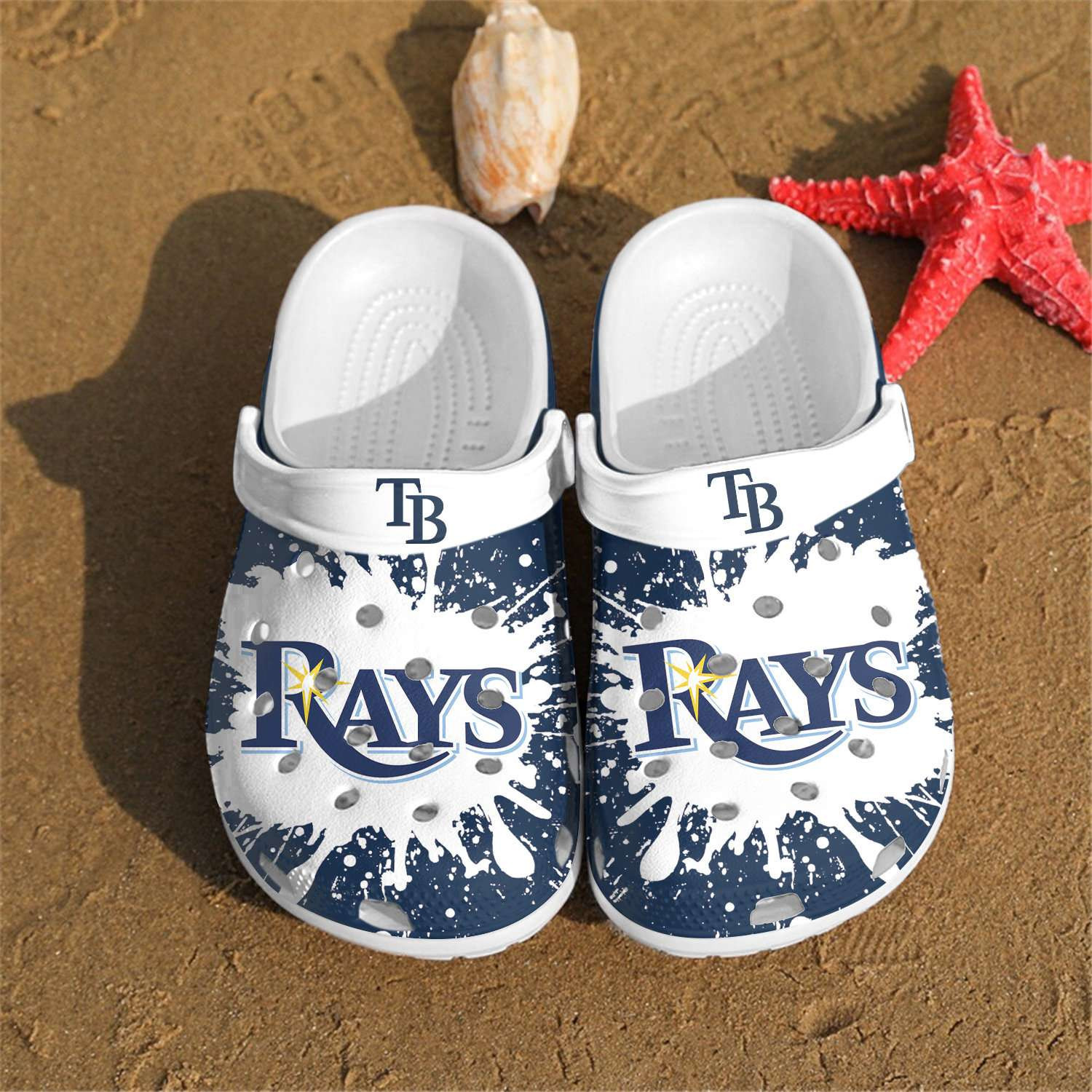 Mlb Tampa Bay Rays Crocband Clogs