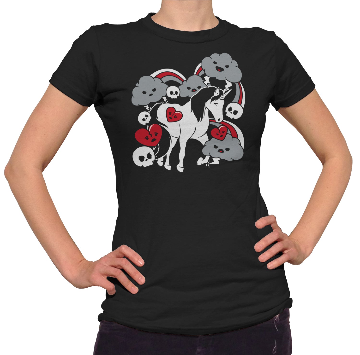 Women’S Unicorn Gloom T-Shirt – By Ex-Boyfriend