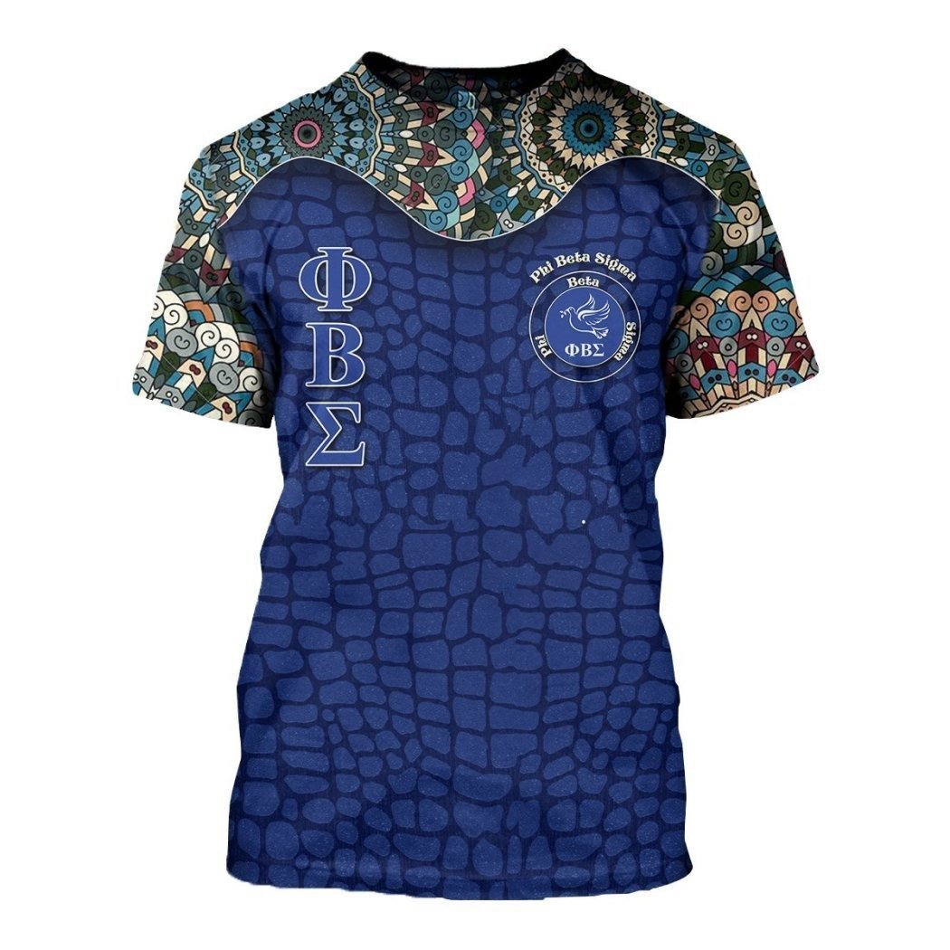 Fraternity Tshirt – Floral Phi Beta Sigma Tshirt