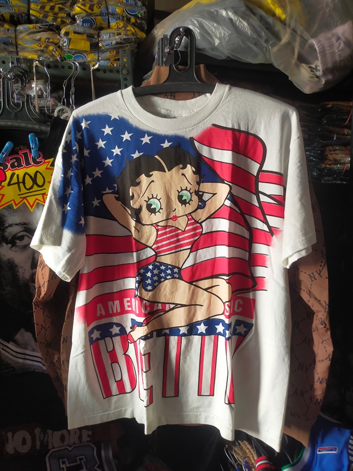 Vintage 90s Betty Boop American Cartoon Shirt Outfit  For Men  For Women