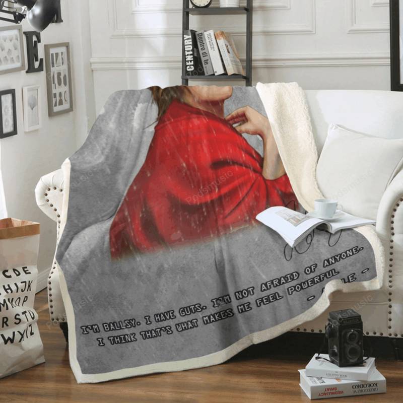 Adele 5 Art  – Pop Music Collection Sherpa Fleece Blanket