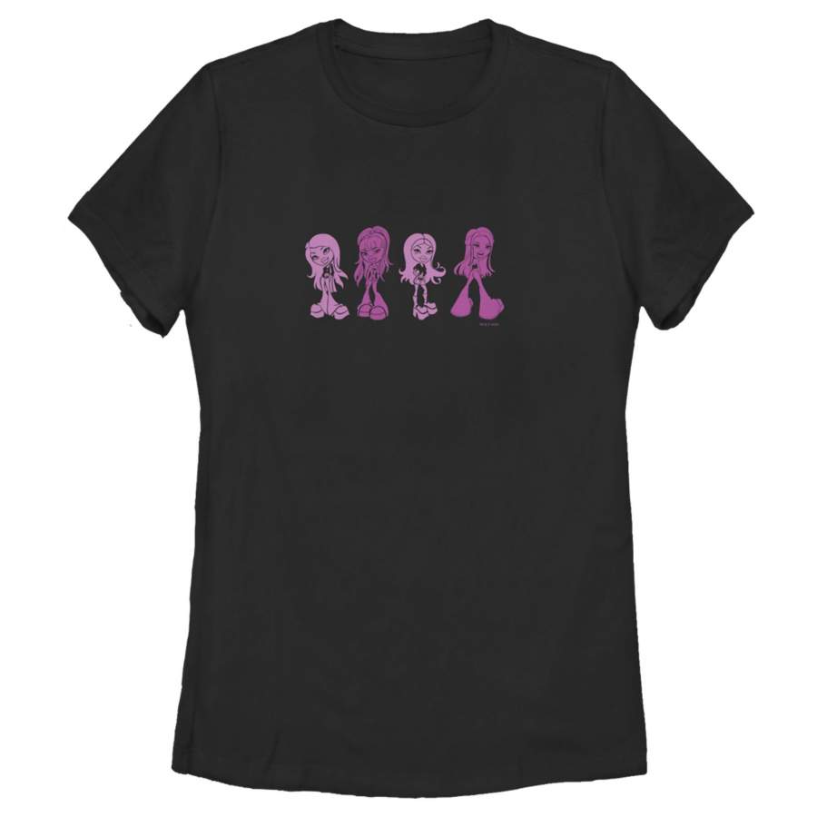 Bratz Women’s Favorite Crowd  T Shirt Black 3XL