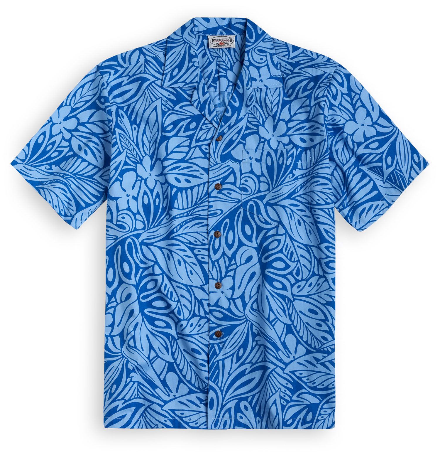 Monstera Blue Awesome Design Hawaii Shirt Ha58451