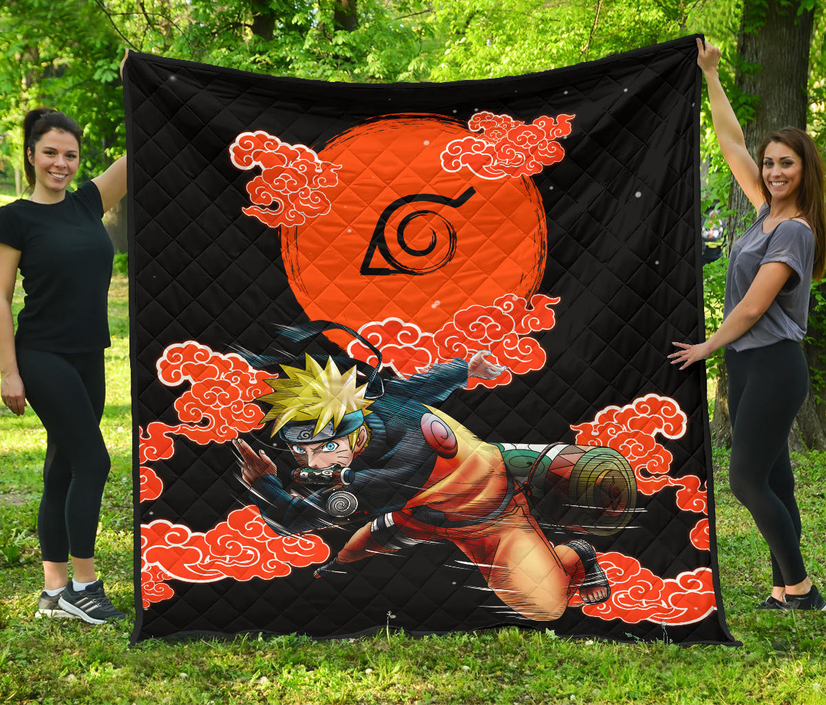 Naruto Uzumaki Premium Quilt Blanket Anime Home Decor Custom For Fans Na021802