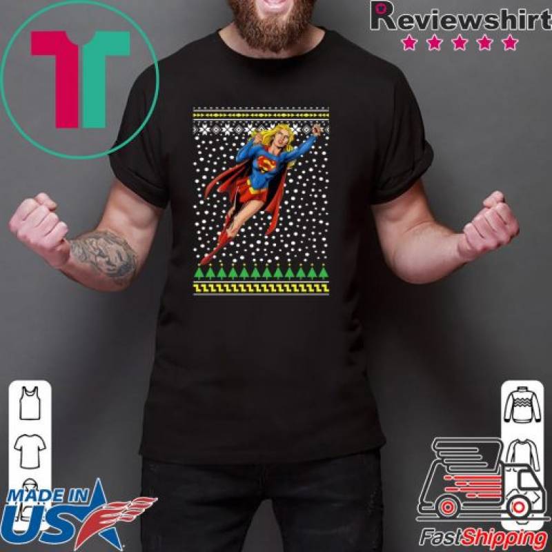 Supergirl Christmas Ugly Christmas T-Shirt