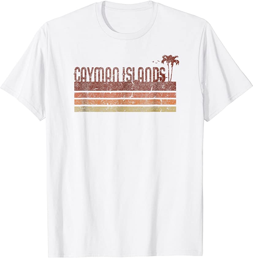 Cayman Islands Vintage 70s 80s Vacation T-Shirt