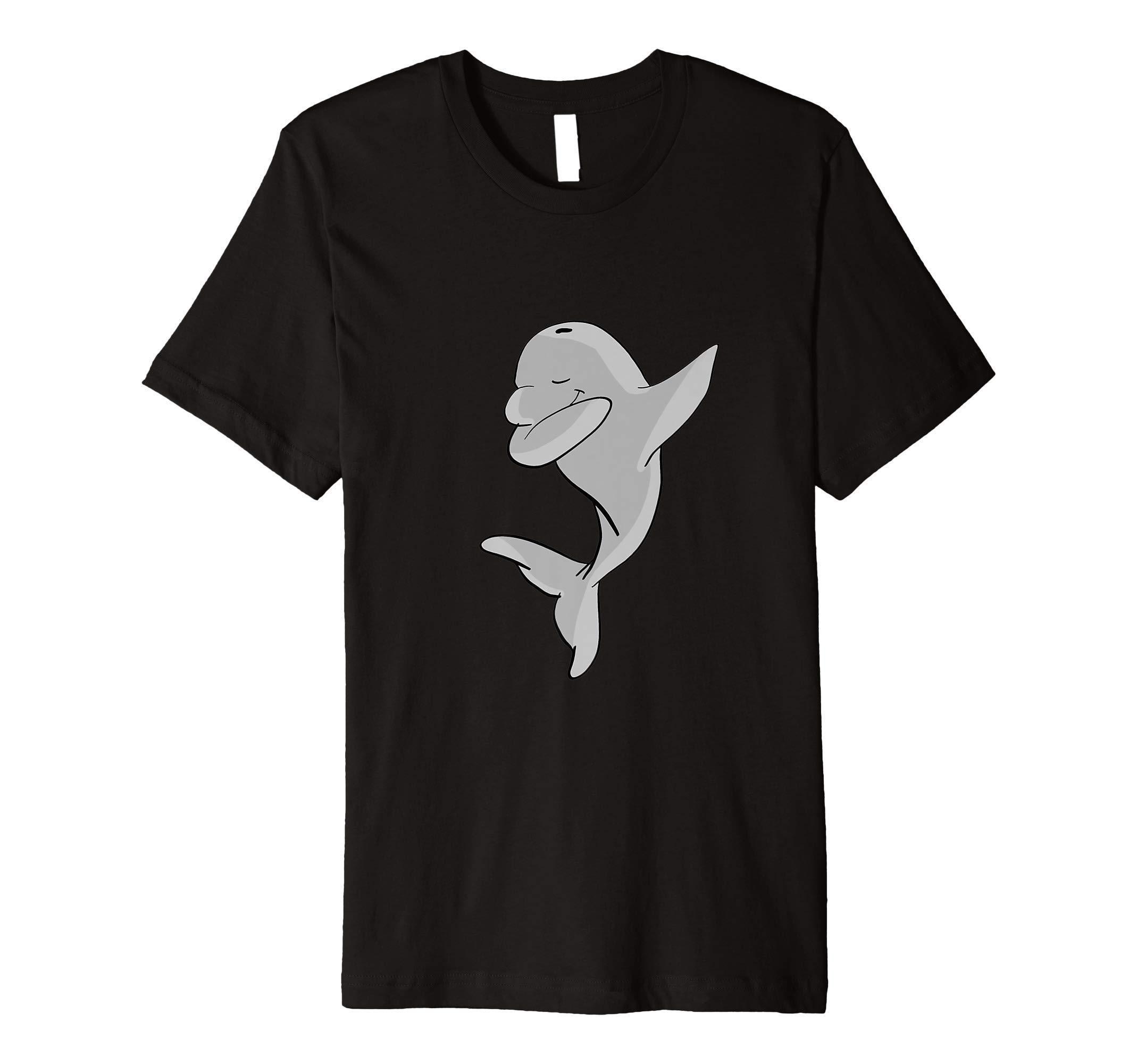 Funny Dolphin Dab Dancing Premium T-Shirt