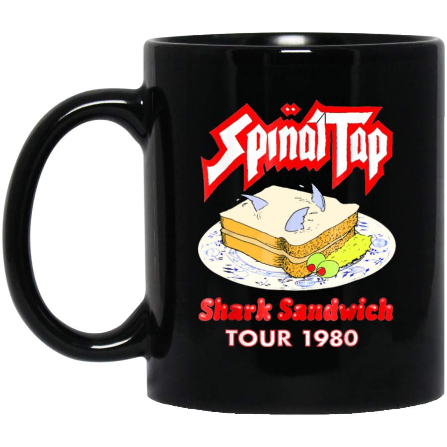 Spinal Tap Shark Sandwich Tour 1980 11 oz Mug