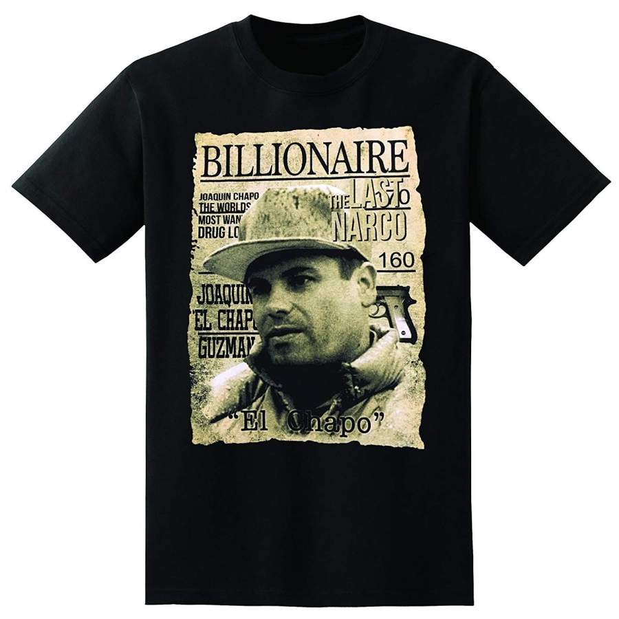 Funny Style El Chapo The Last Narco Men Summer T-Shirt