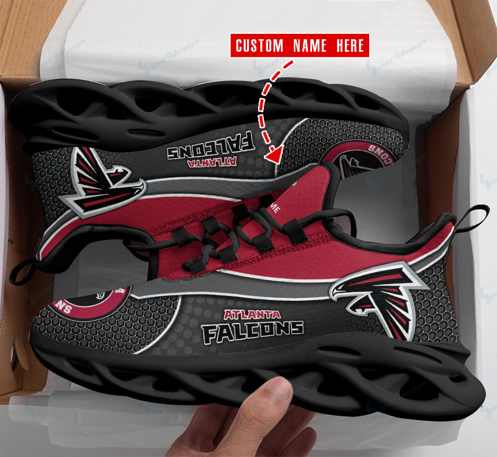 Atlanta Falcons Personalized Yezy Running Sneakers Bb312