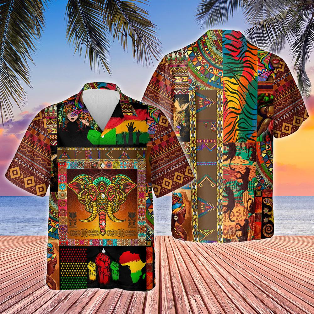 African Culture Hawaii Shirt Unisex Adult Ha61050