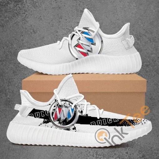 Buick Custom Shoes Personalized Name Yeezy Sneakers