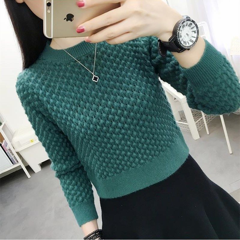 Woman Sweaters Short Sweater Women’s Loose 2020 Knitwear for Autumn Winter Top Femme Chandails Pull Hiver alx