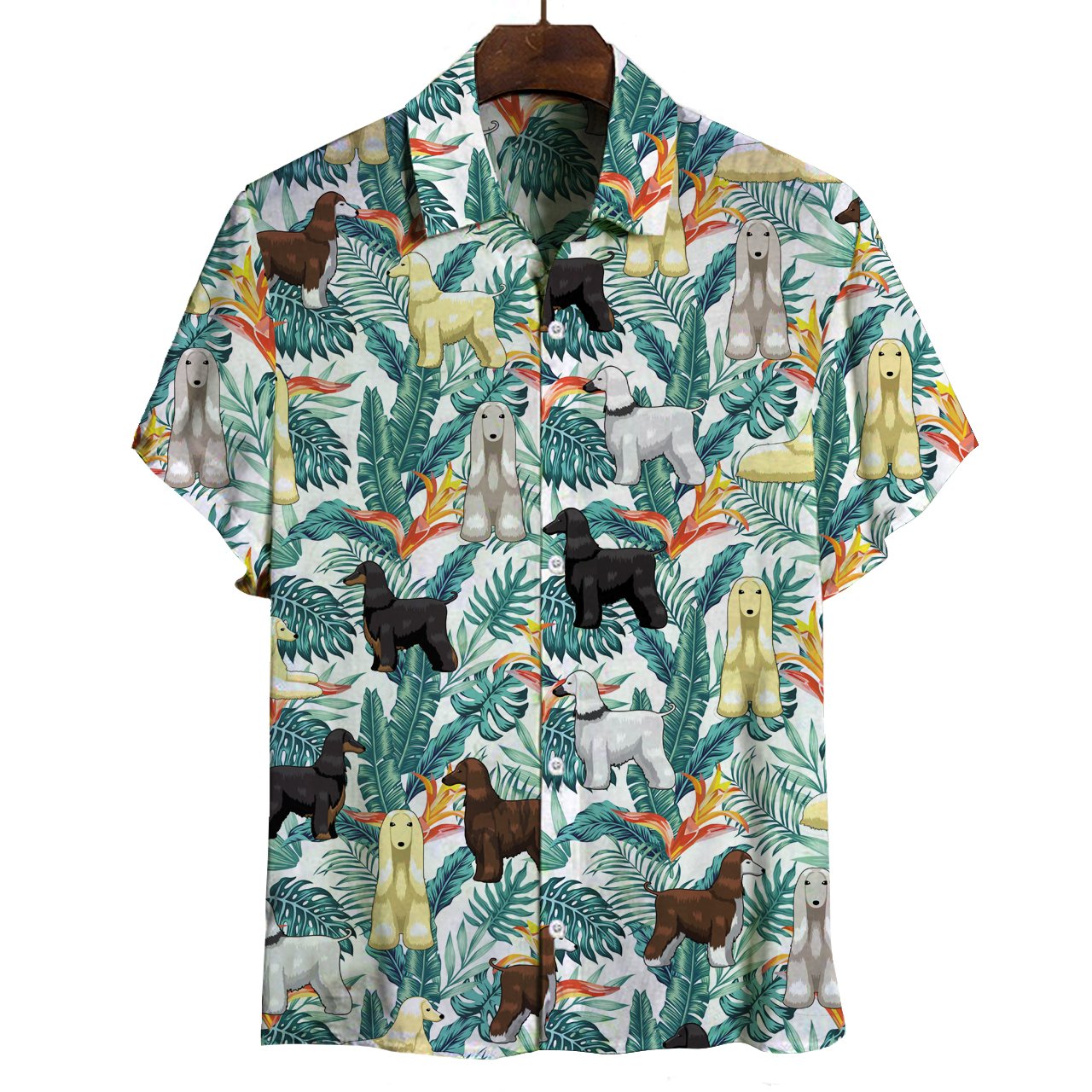 Afghan Hound Hawaii Shirt Ha5788