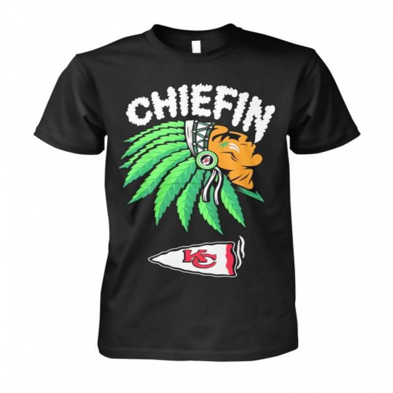 Chiefin Kansas City Chiefs Weed shirt, v-neck, hoodie