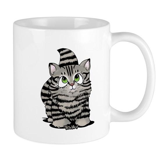 Tabby Cutie Face Kitten Mug