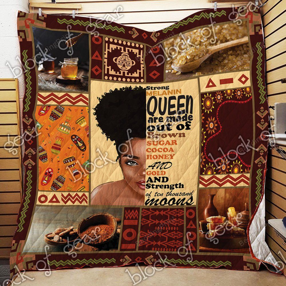 Melanin Quilt Blanket