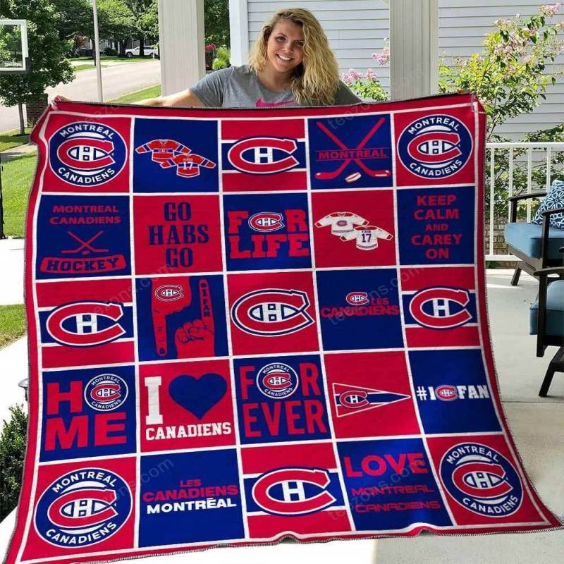 Montreal Canadiens Blanket TH01071 Quilt