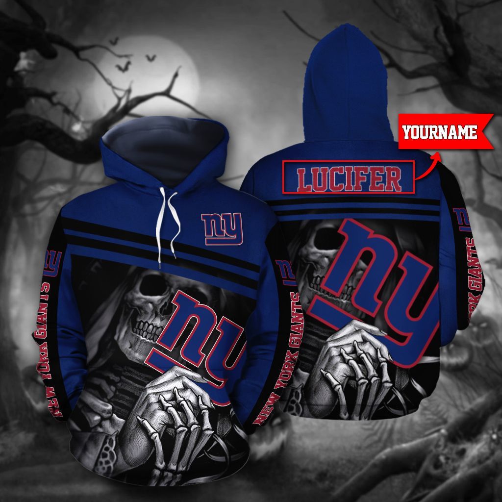 DTT HD0119 New York Giants 3D Hoodie