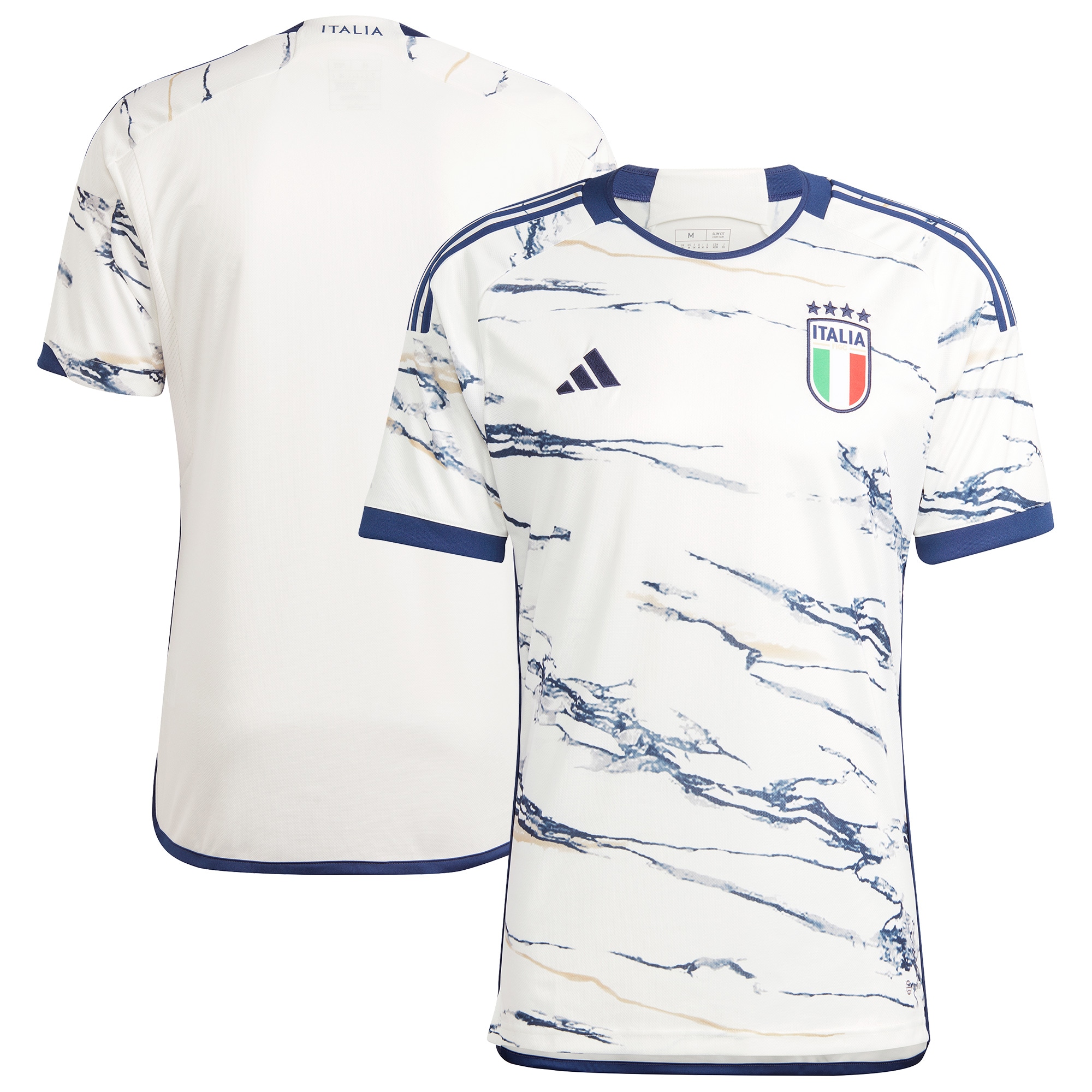 Italy National Team 2023 Away Replica Jersey – White