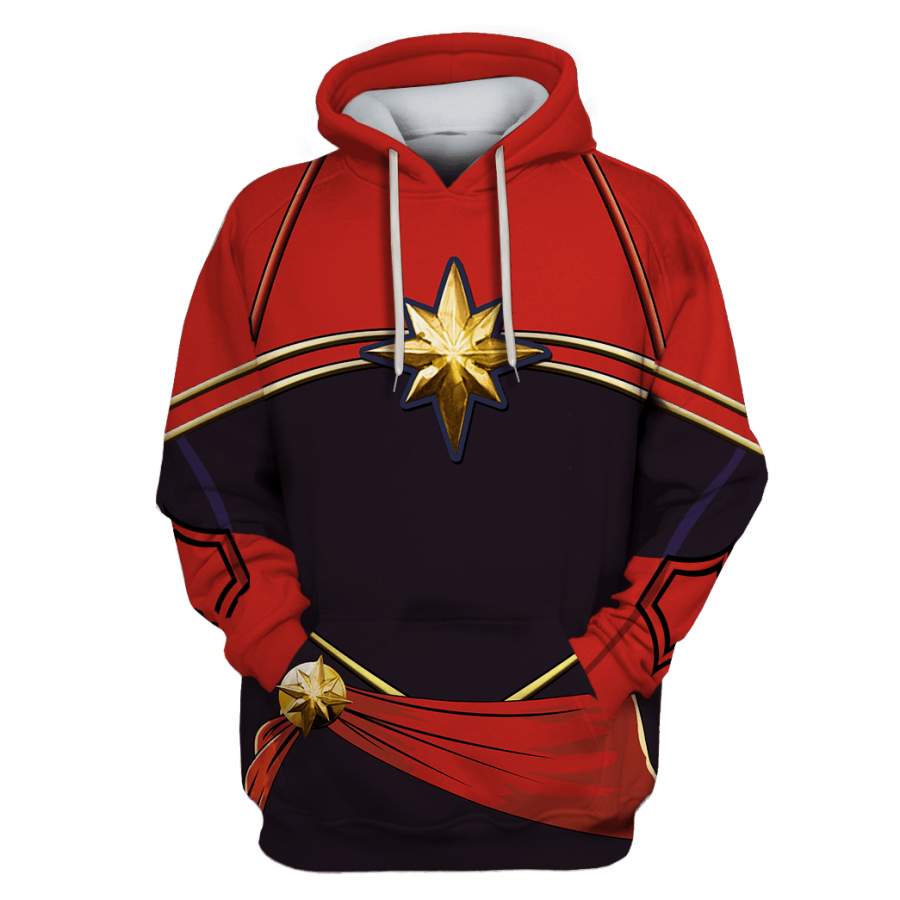 CAPTAIN MARVEL Custom T-shirt – Hoodies Apparel