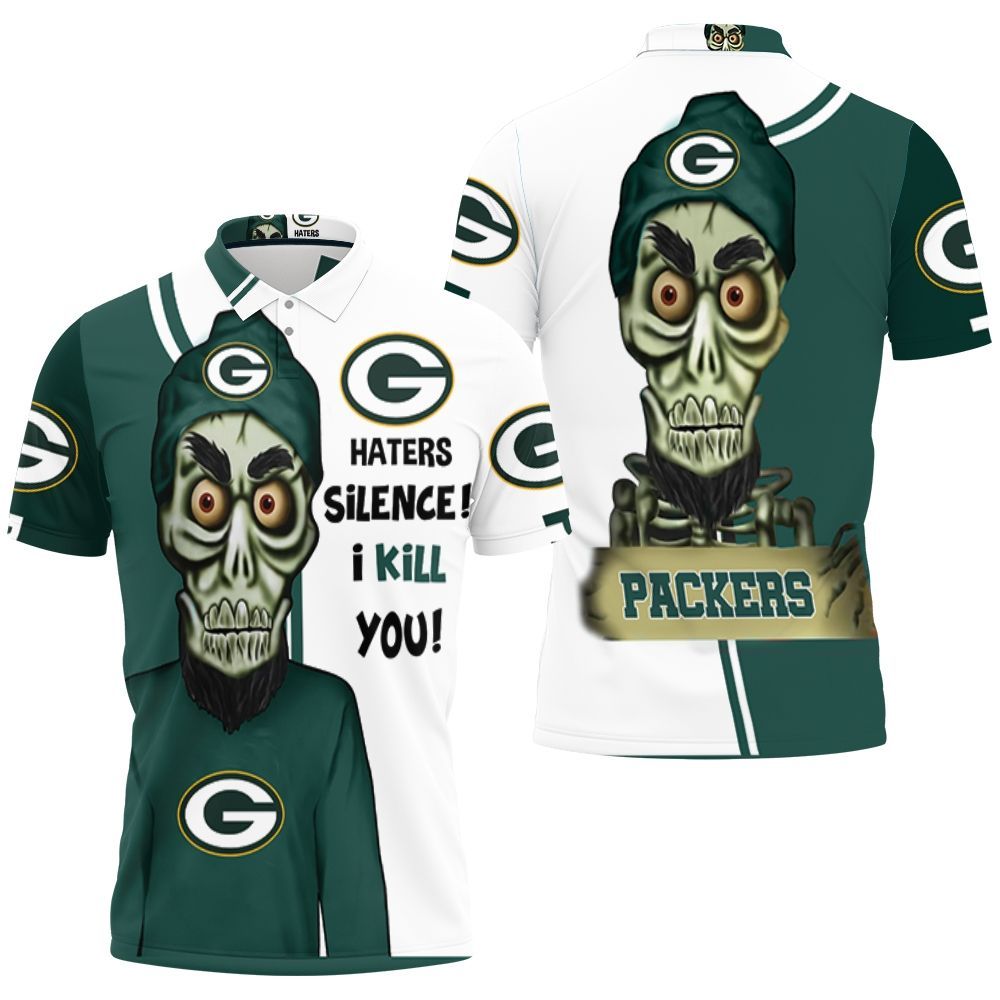 Green Bay Packers Haters I Kill You 3D Polo Shirt