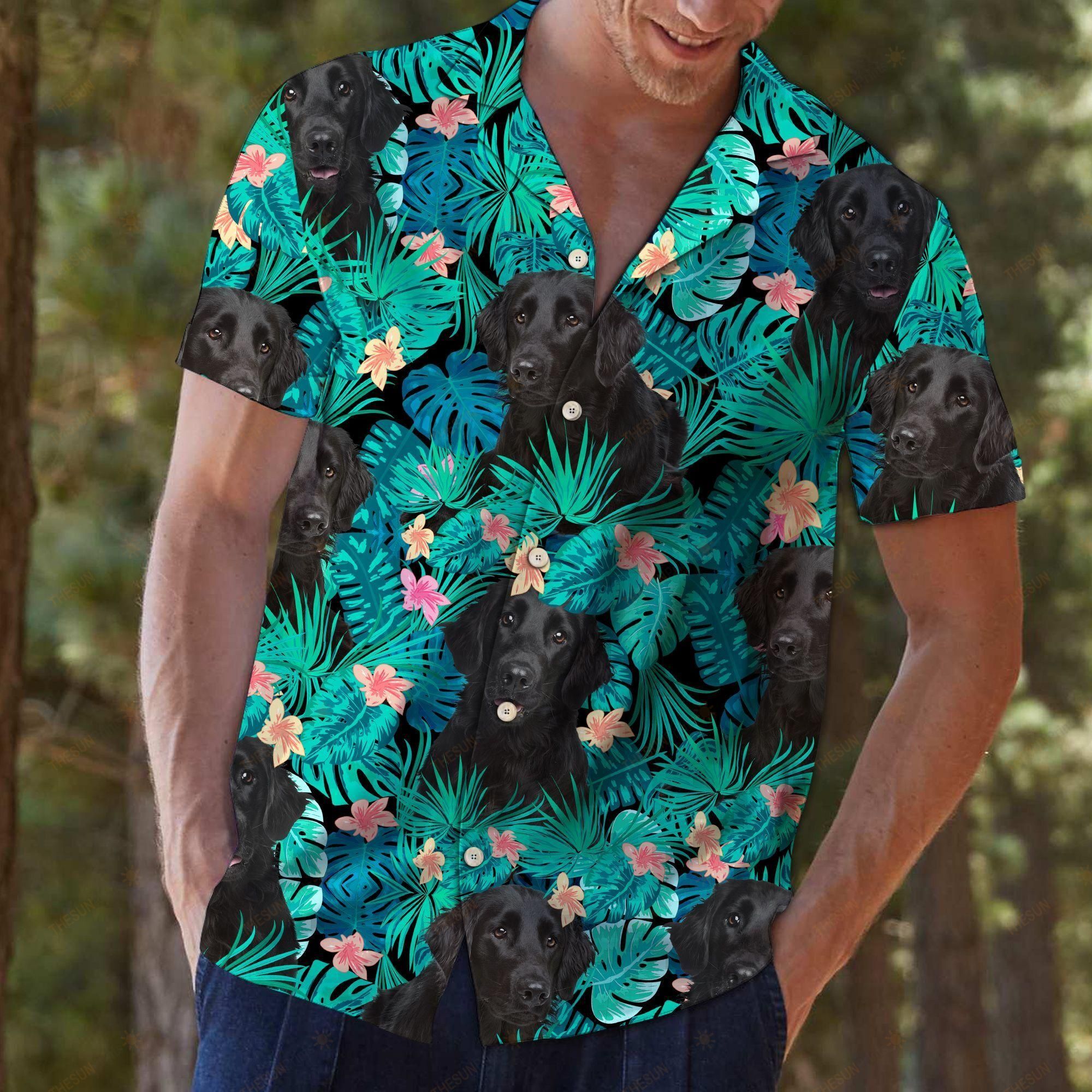 Retriever Tropical Hawaiian Shirt Ha64738