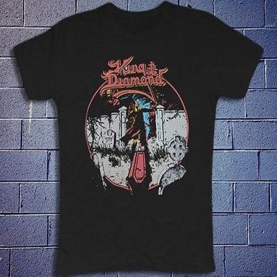 King Diamond poster 100% Cotton t-shirt