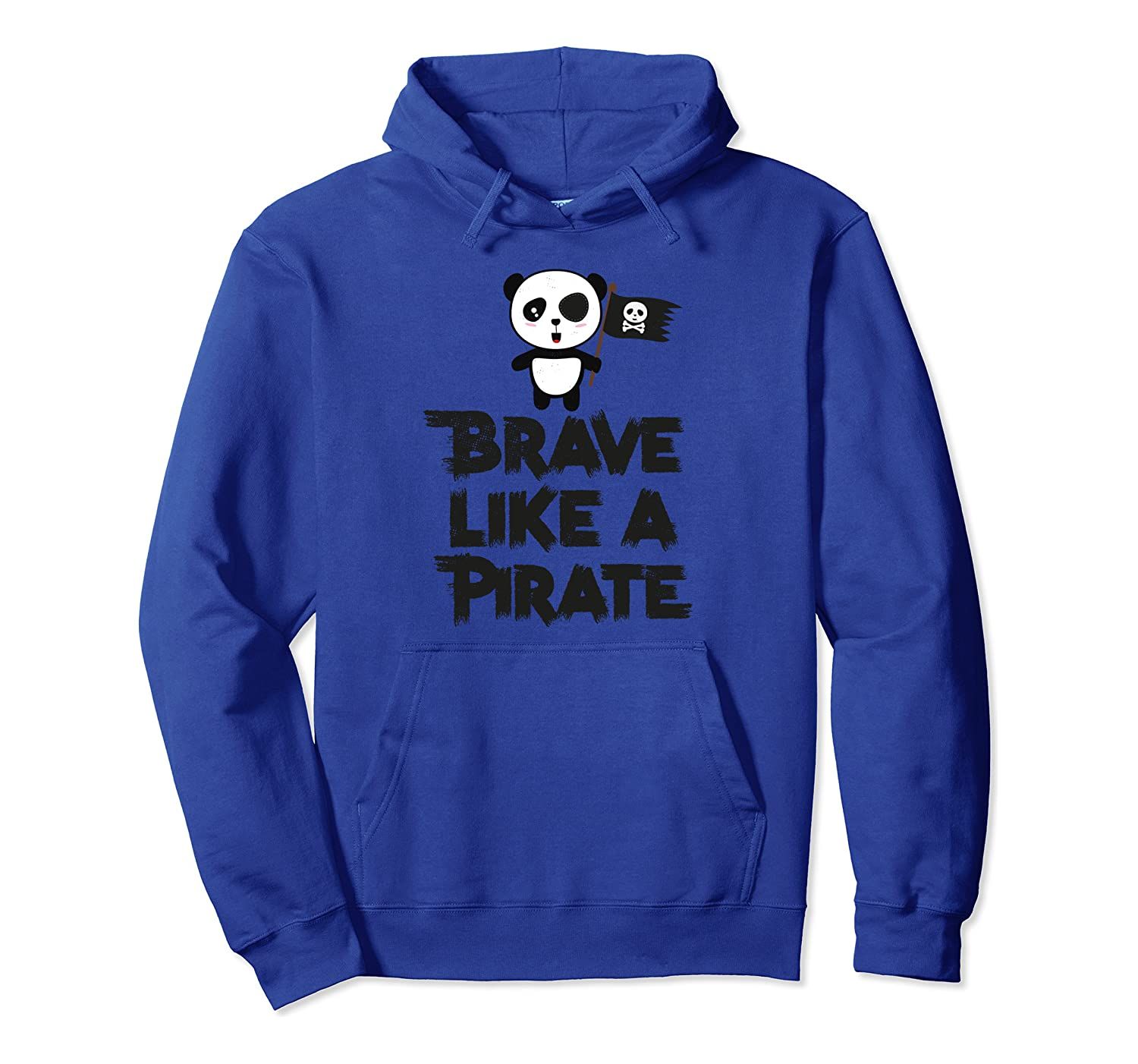 Brave Panda Pirate Grunge | Pirate Hoodie, T-Shirt, Sweatshirt, Tank Top, Racerback, Dolman Hoodie Fashion