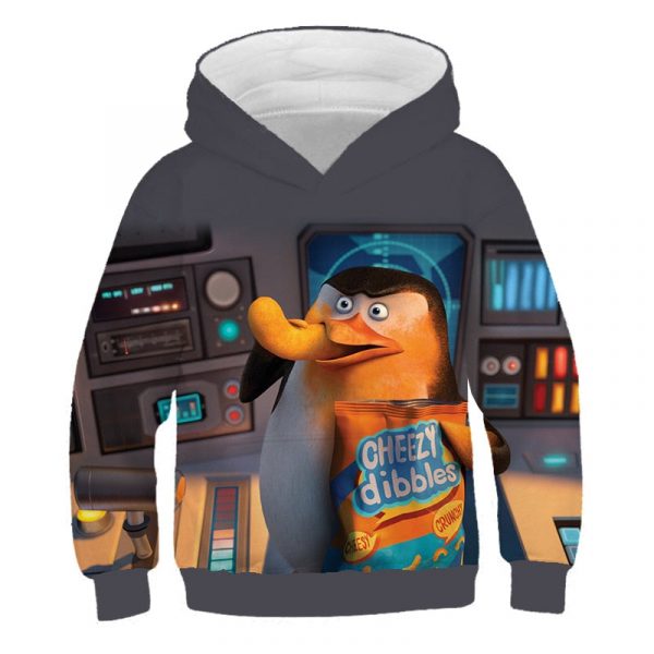 Penguins Of Madagascar Unisex 3D Printed Hoodie For Men Women Clothing Clothes Outfit Nd