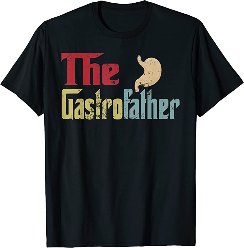 Vintage The GastroFather Happy Father’s Day Gastroenterology T-Shirt