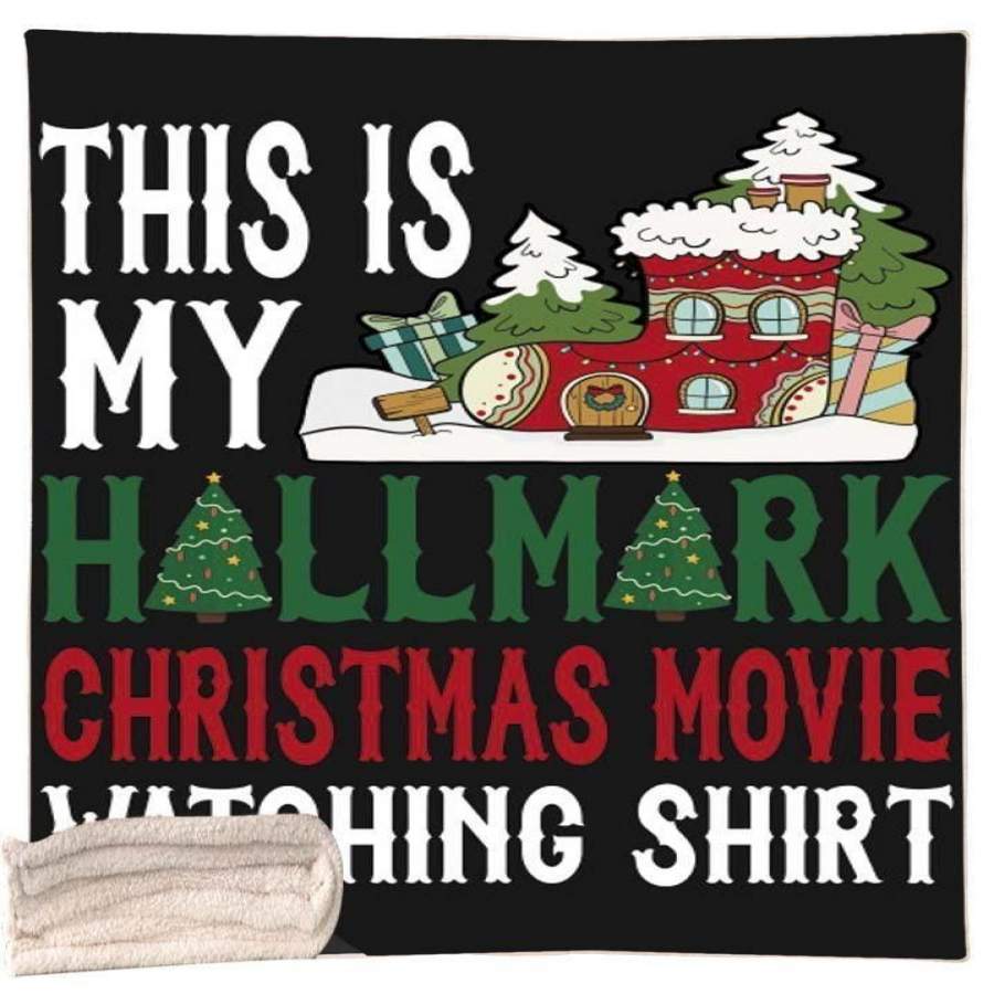 X-Mas Hallmark Stocking Blanket Christmas Decoration Ideas Christmas Gift Ideas