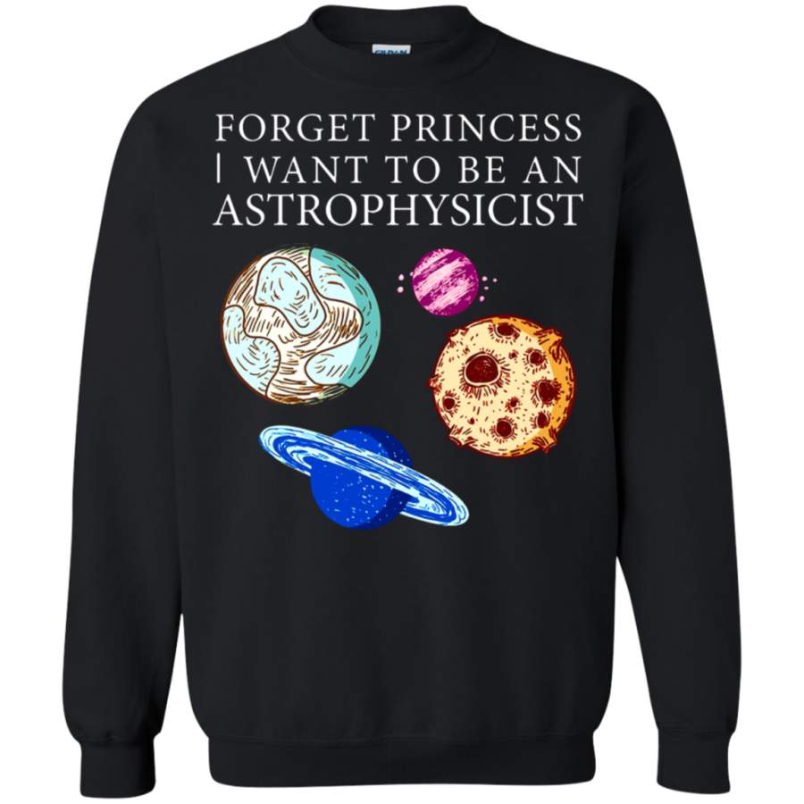 AGR Forget Princess I want To Be An Astrophysicist Sweatshirt