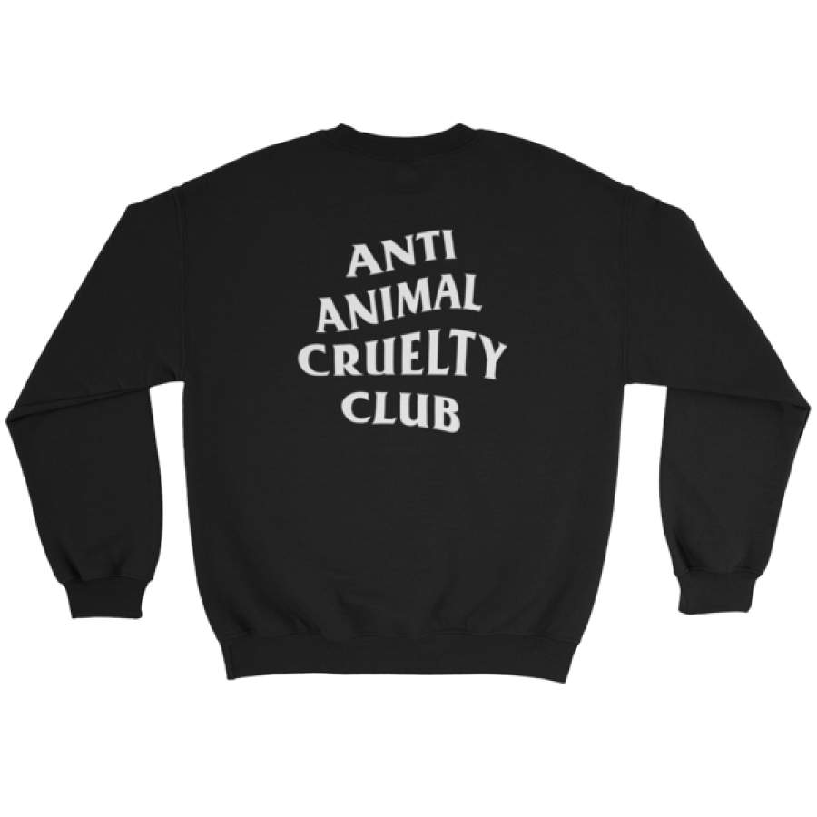 Women’s | Anti Animal Cruelty Club | Crewneck Sweatshirt