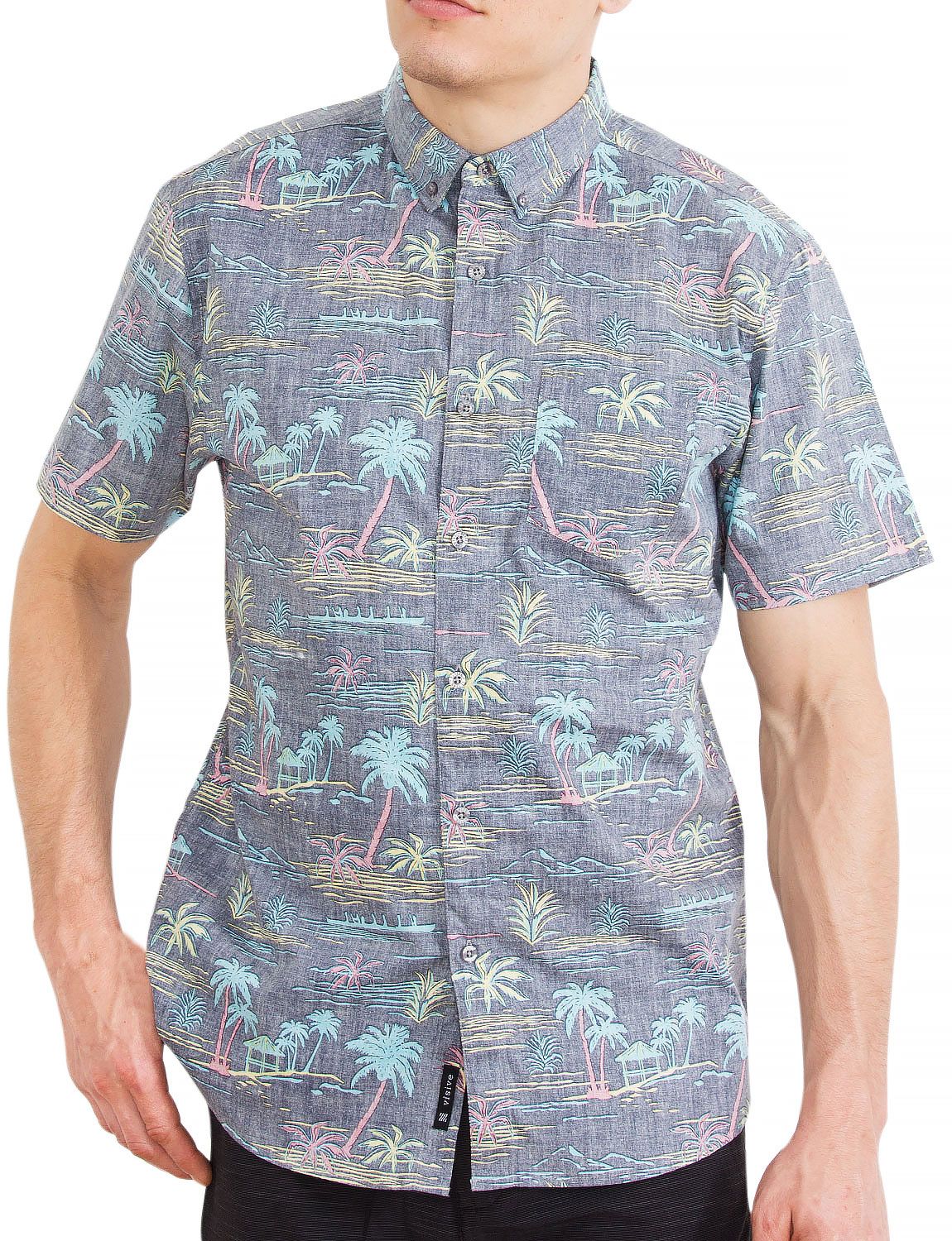 Tropical Gray Amazing Design Hawaiian Shirt Dhc18063295