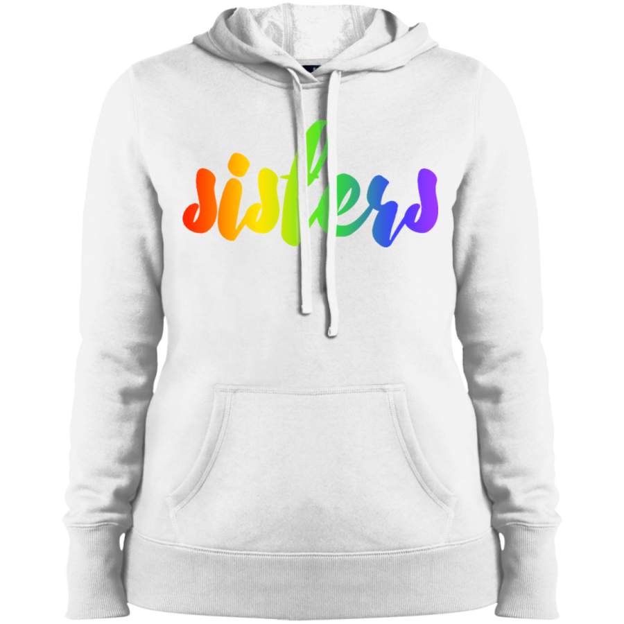 AGR rainbow sisters Ladies’ Pullover Hooded Sweatshirt