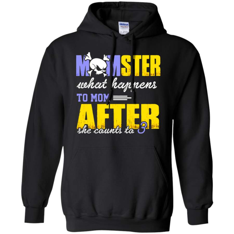 AGR Family – Momster What Happens To Mom After She Counts To 3 Hoodie