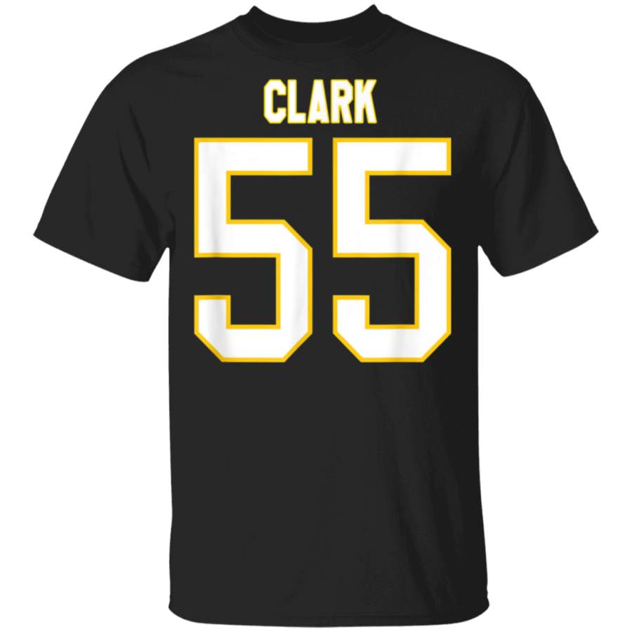 Clark 55 Tshirt  Kansas City Football TShirt