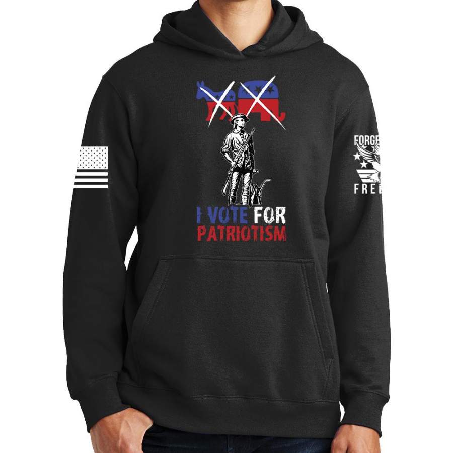 Vote for Patriotism Hoodie