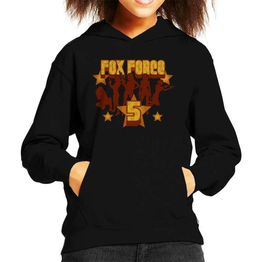 Fox Force Five Pulp Fiction Kid’s Hooded Sweatshirt