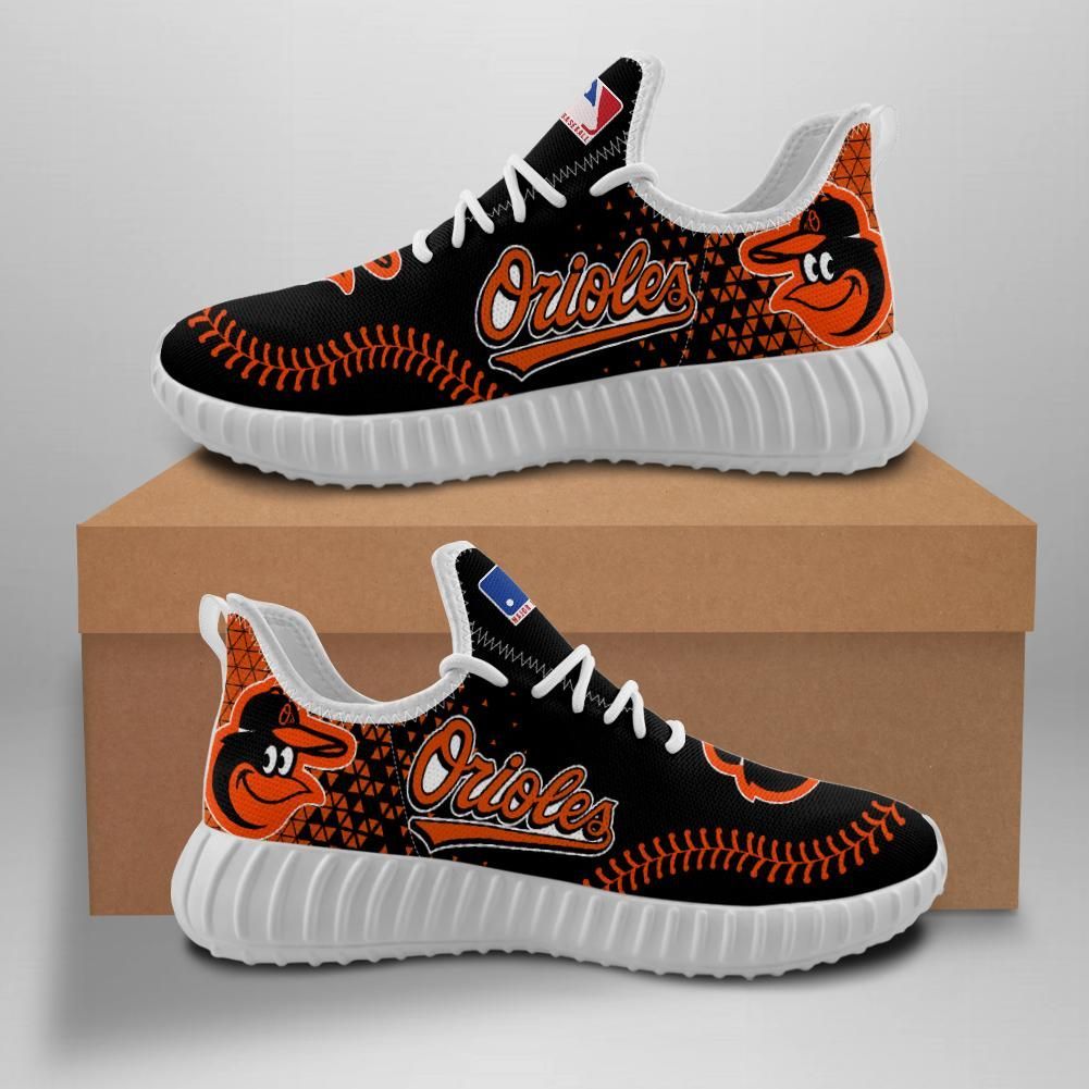 Baltimore Orioles Custom Shoes Sport Sneakers Baseball Yeezy Boost