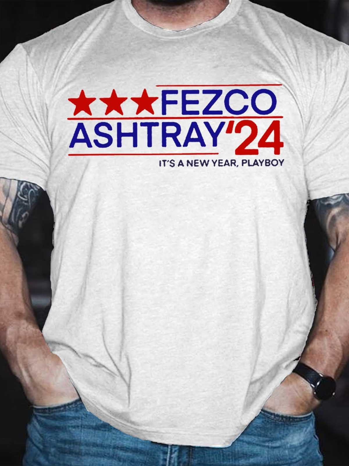 Men’S Fezco Ashtray 24 Euphoria Season 2 T-Shirt