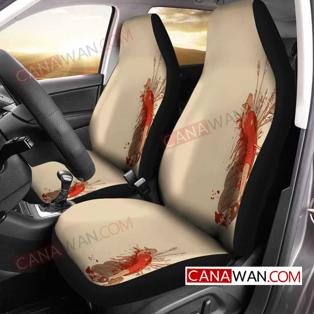 Team Art Art Style29 3D Customized Personalized Car Seat Cover