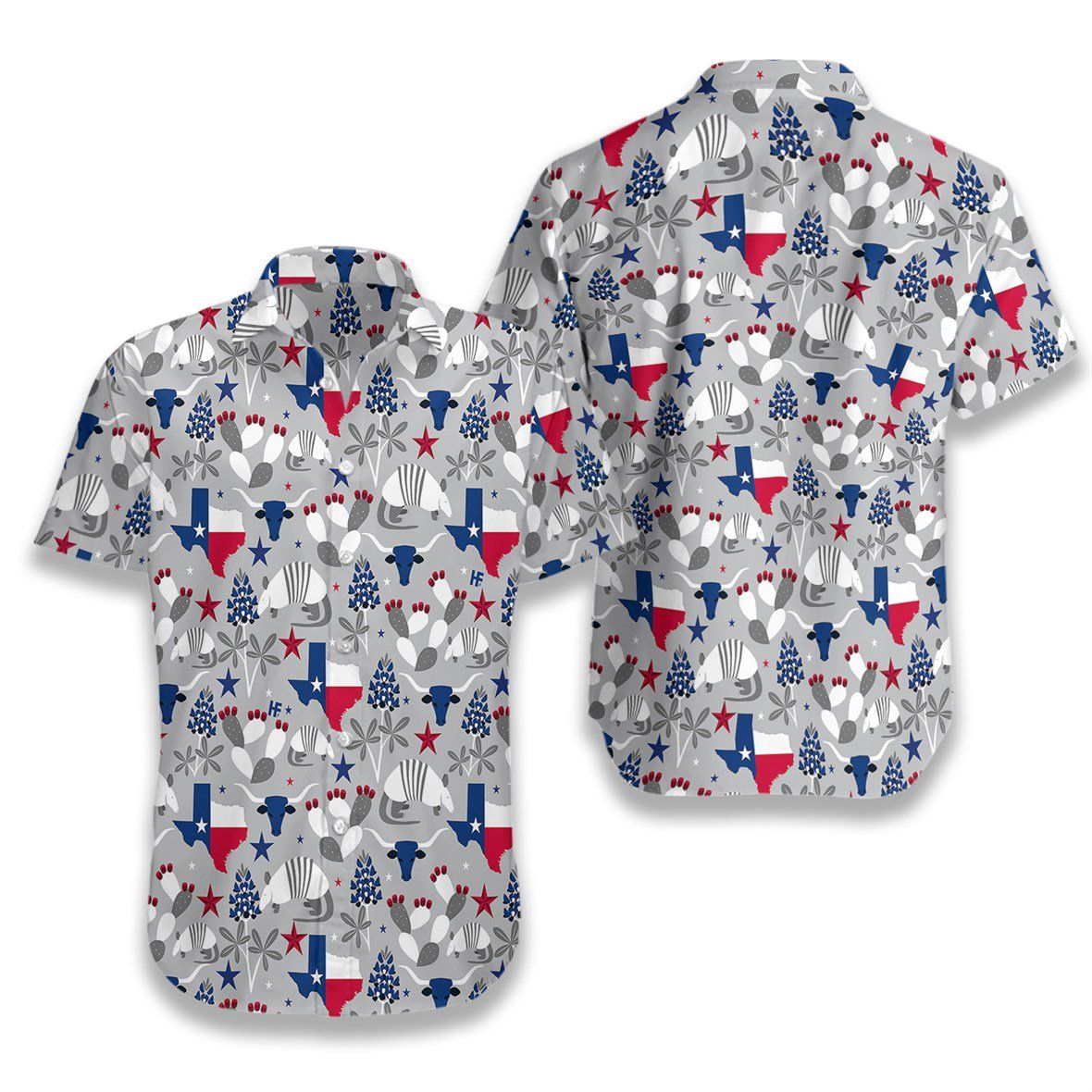 Texas Pattern Ez05 0607 Hawaiian Shirt 1