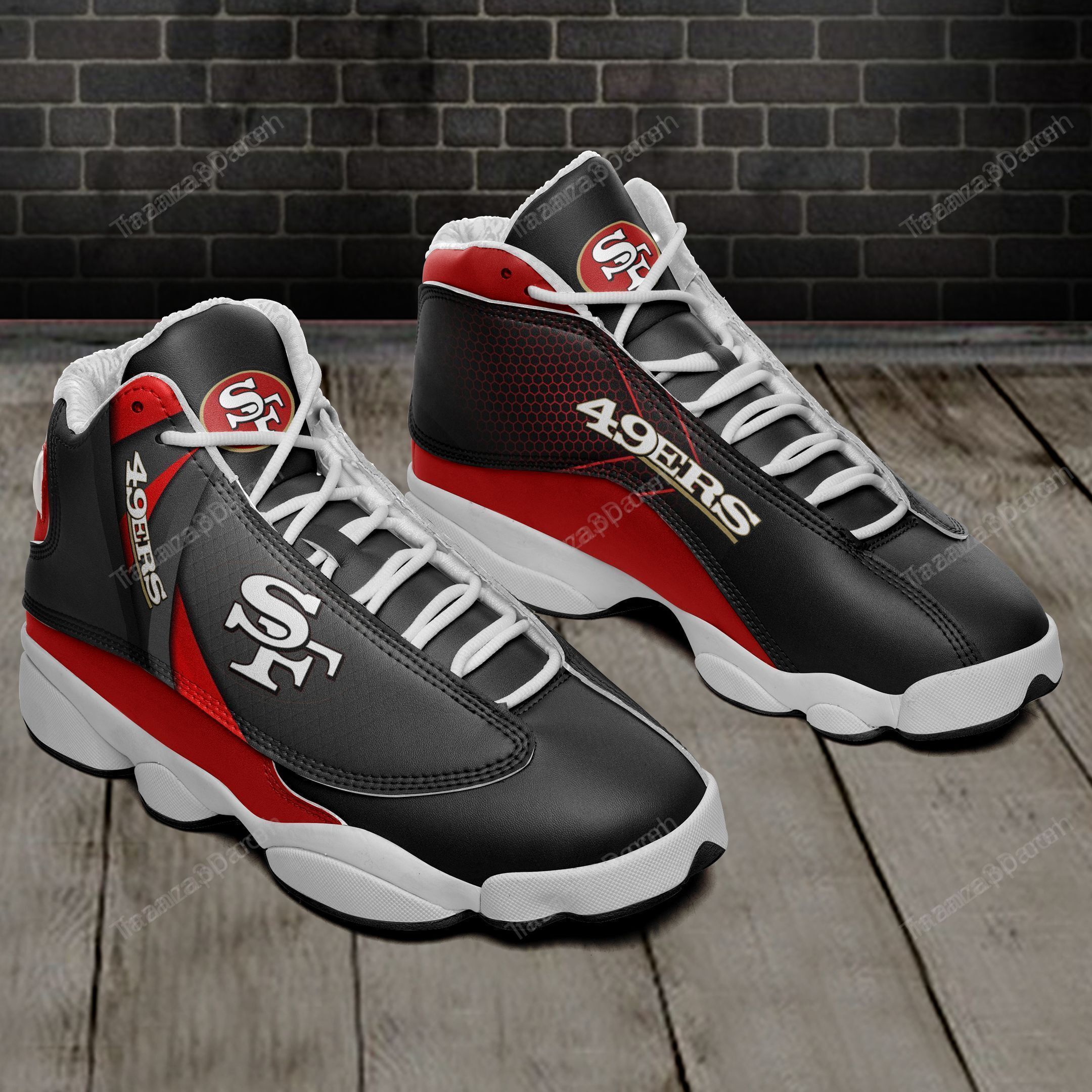 San Francisco 49Ers Air Jd13 Sneakers 692