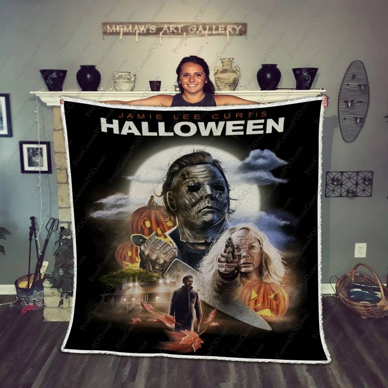 M- Halloween Blanket